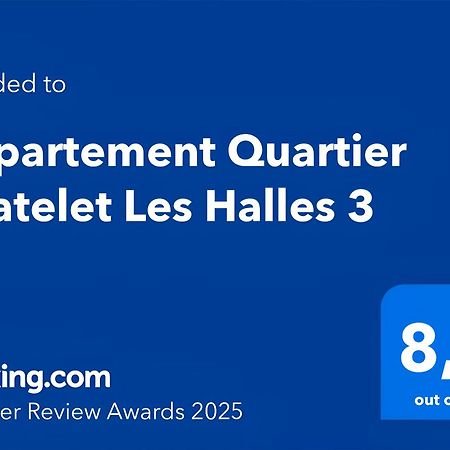 Appartement Quartier Chatelet Les Halles 3 Free Netflix Párizs Kültér fotó