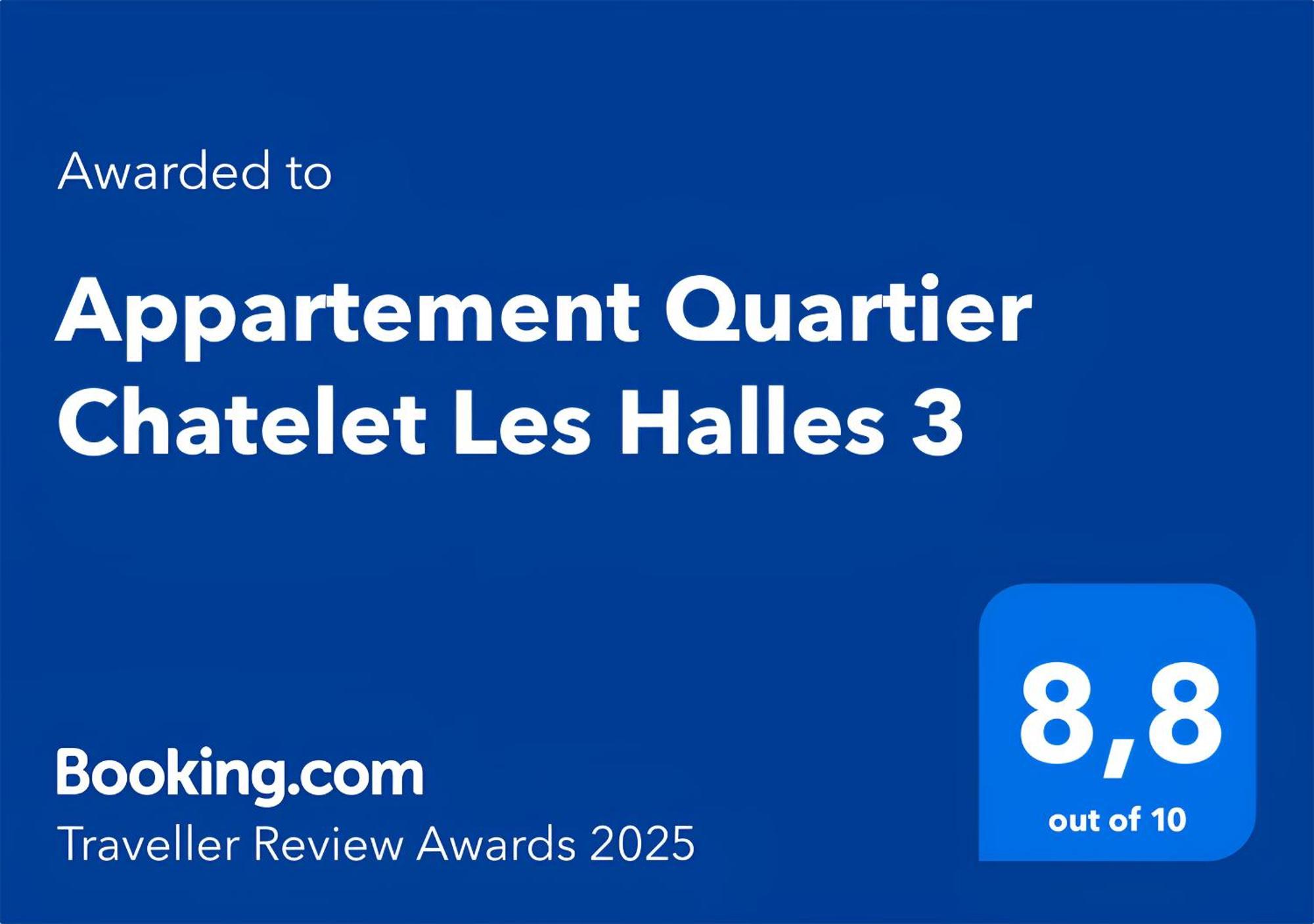Appartement Quartier Chatelet Les Halles 3 Free Netflix Párizs Kültér fotó